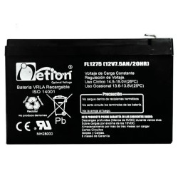 BATERIA NETION 12VDC-7.5AH