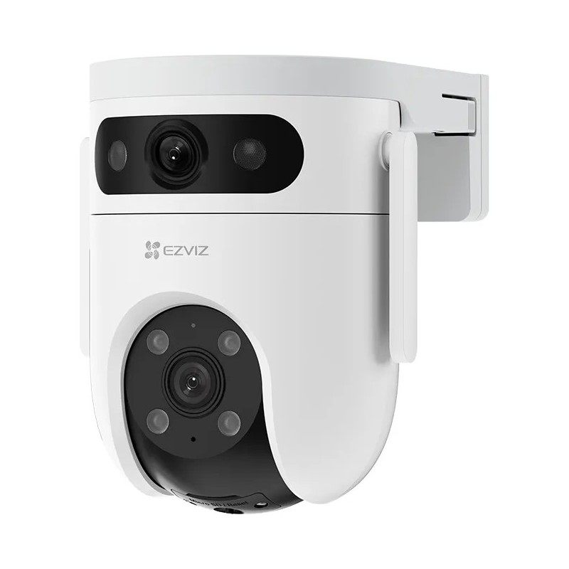 Cámara De Seguridad Wifi Exterior Ezviz Doble Lente 5mp/5mp Color Blanco