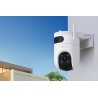 Cámara De Seguridad Wifi Exterior Ezviz Doble Lente 5mp/5mp Color Blanco